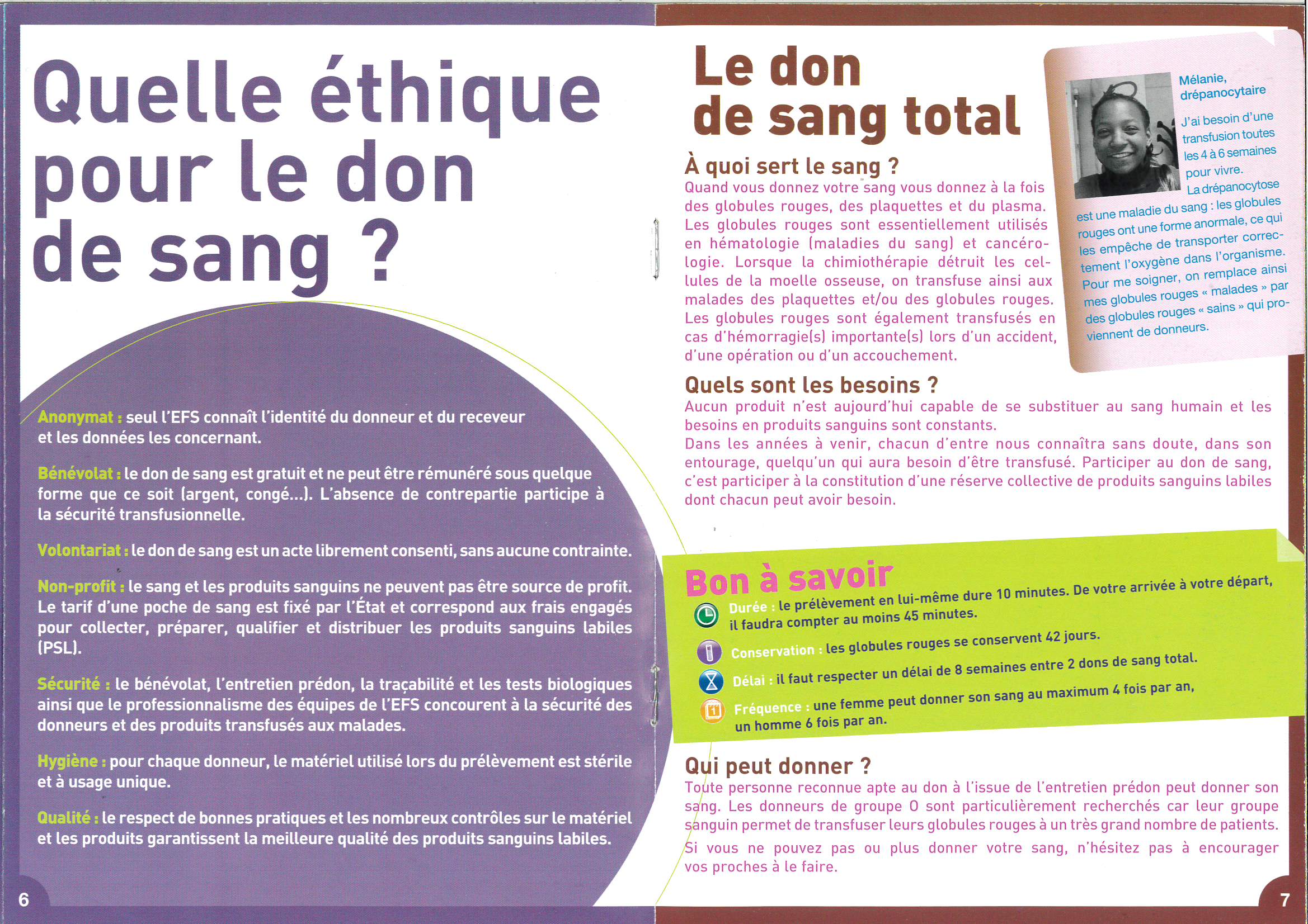 Le don de sang total